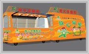 遼寧遼陽星火早餐車體形象廣告設(shè)計(jì)Ⅰ