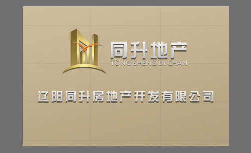 遼寧遼陽同升房地產(chǎn)公司形象墻設(shè)計