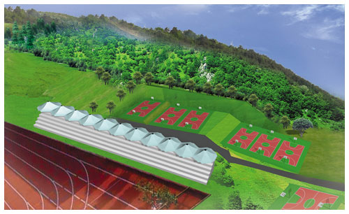 遼寧廣播電視大學(xué)綠化工程效果圖
