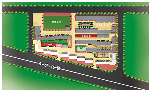 遼寧遼陽水塔規(guī)劃平面圖
