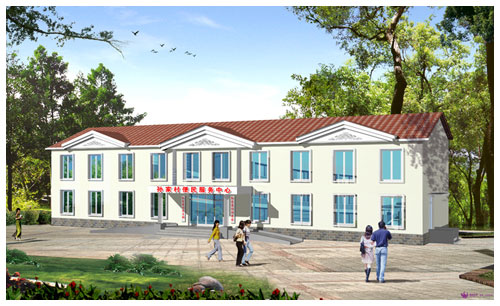 遼寧遼陽弓長嶺區(qū)湯河鎮(zhèn)孫家村村委會效果圖Ⅰ