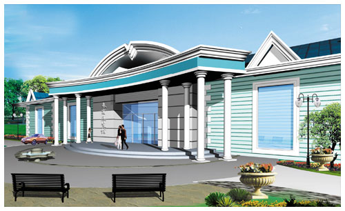 遼寧遼陽葠窩水庫博物館樓體設(shè)計(jì)