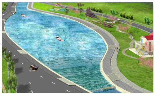 遼寧遼陽(yáng)湯河河道設(shè)計(jì)Ⅱ