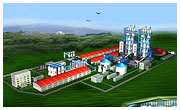 遼寧富山水泥公司廠區(qū)規(guī)劃圖