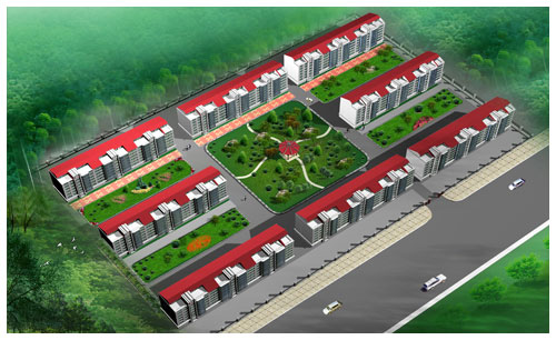 遼陽201綠化設(shè)計(jì)效果圖