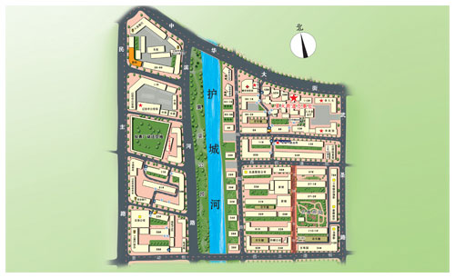 遼陽鐵門社區(qū)平面規(guī)劃設計