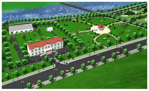 遼陽弓長嶺區(qū)湯河鎮(zhèn)孫家村村委會效果圖Ⅱ